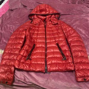 Moncler Red Puffer Jacket